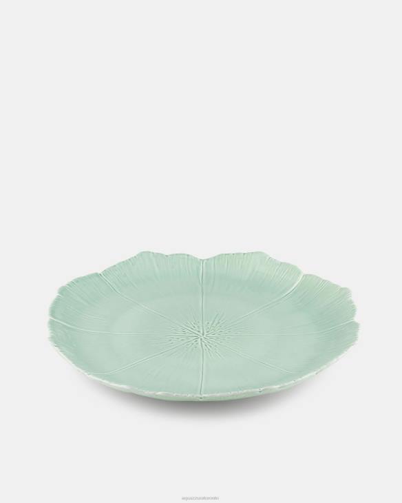 Aquazzura Cherry Blossom Dinner Plate GREEN 8TLF480