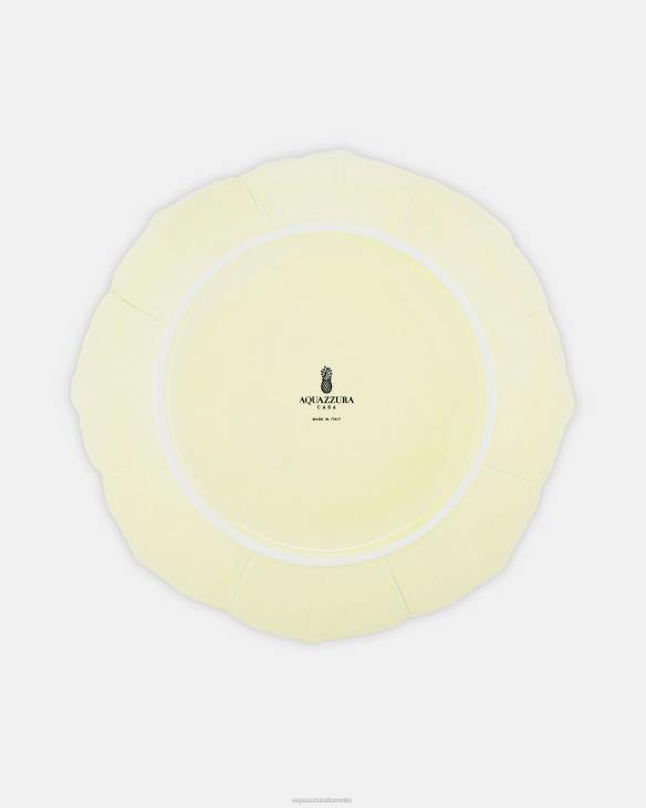 Aquazzura Cherry Blossom Dinner Plate YELLOW 8TLF503