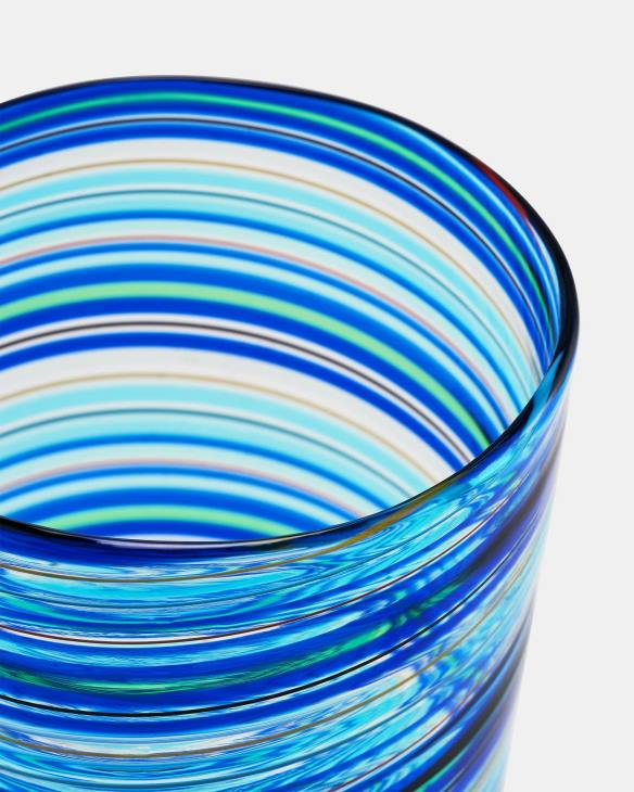 Aquazzura Rainbow Blue Swirl Tumbler MULTICOLOR 8TLF545
