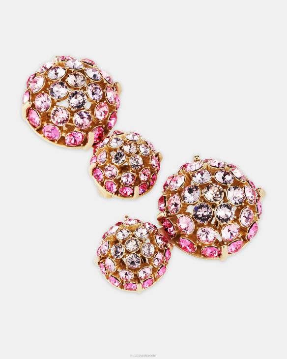 Aquazzura Love Bubbles Earrings PINK 8TLF448