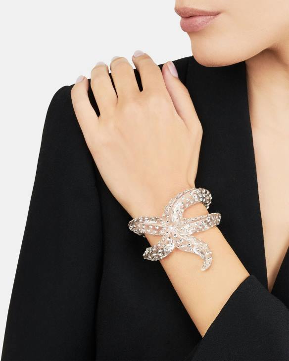 Aquazzura Starfish Cuff SILVER 8TLF444