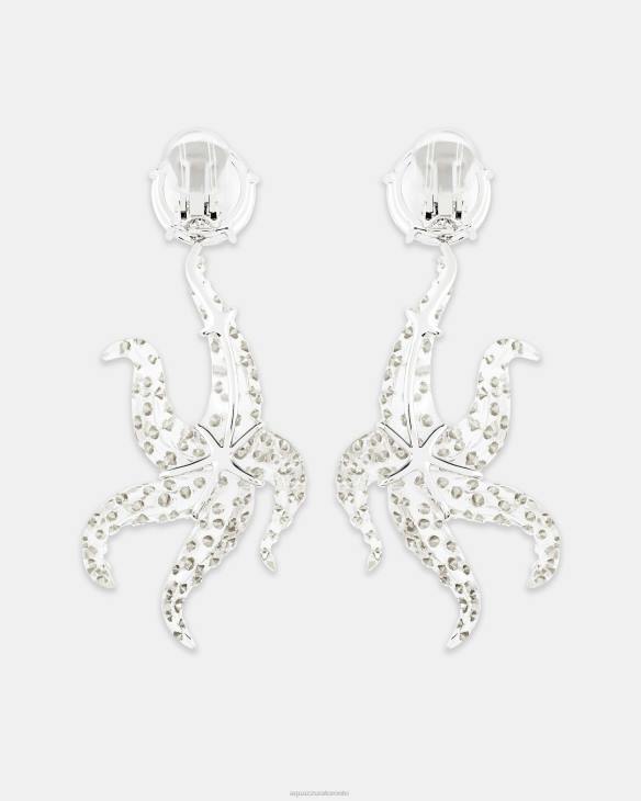 Aquazzura Starfish Earrings TRANSPARENT 8TLF437