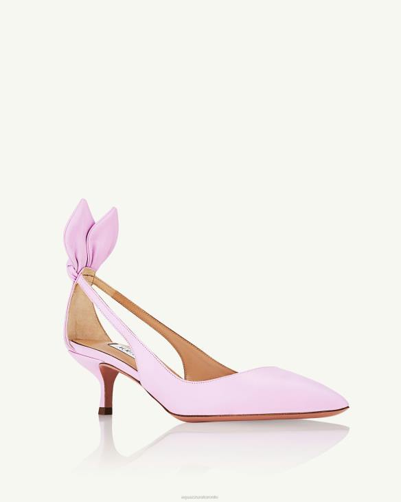 Aquazzura Bow Tie Pump 50 PINK 8TLF172