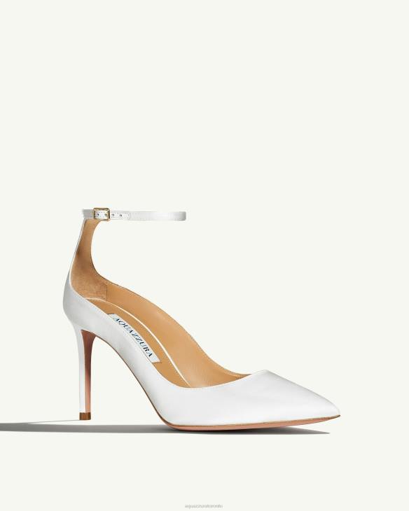 Aquazzura Love Affair Pump 85 WHITE 8TLF239