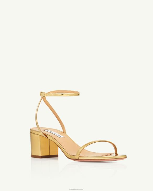 Aquazzura Olie Sandal 50 GOLD 8TLF75