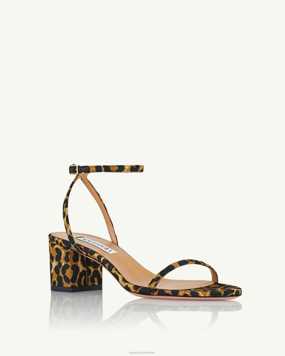 Aquazzura Olie Sandal 50 LEOPARD 8TLF5