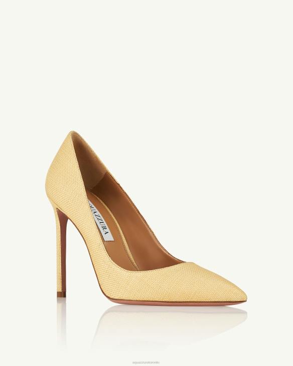 Aquazzura Purist Pump 105 BEIGE 8TLF205