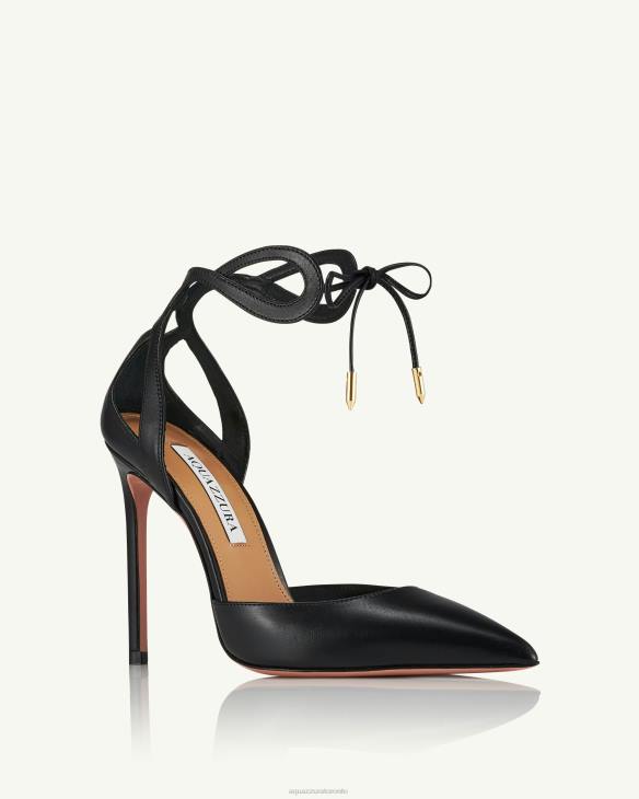 Aquazzura Tessa Pump 105 BLACK 8TLF196